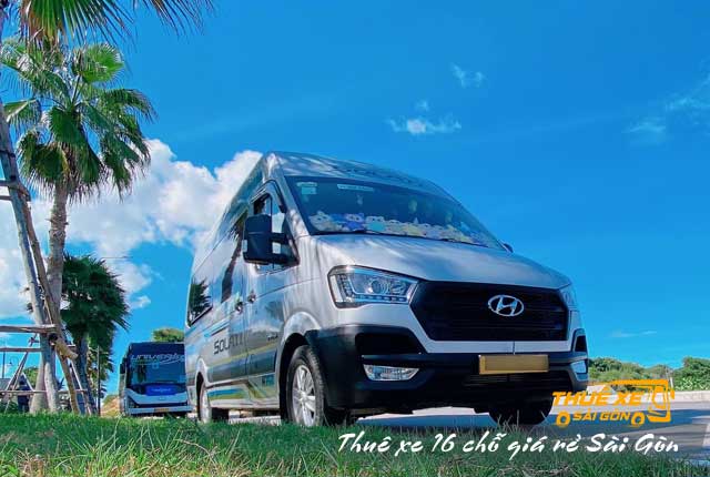 Giá thuê xe 16 chỗ 1 ngày tại Sài Gòn
