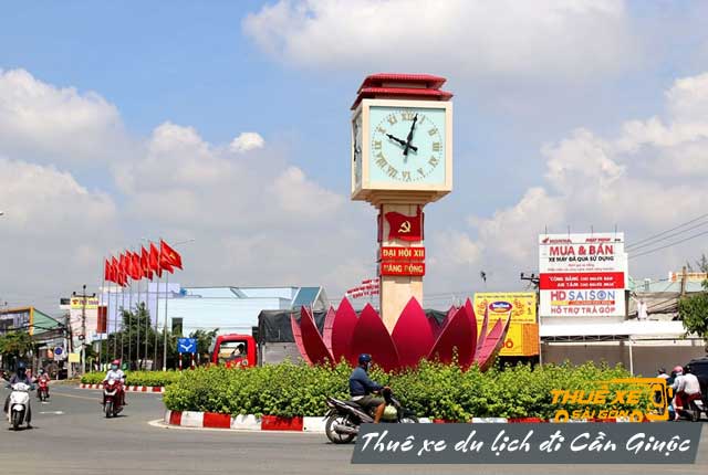 Giá cho thuê xe du lịch đi Cần Giuộc