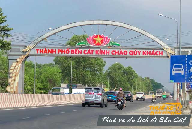 Giá thuê xe du lịch đi Bến Cát