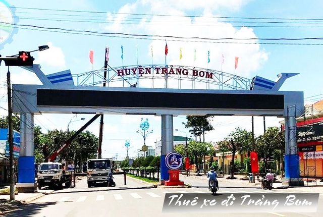 Giá thuê xe du lịch đi Trảng Bom