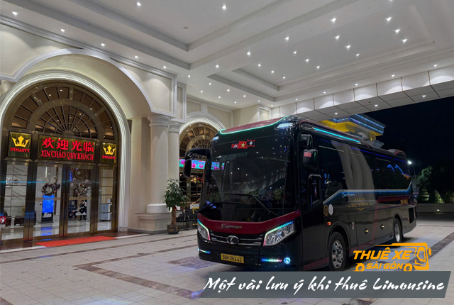 Những lưu ý quan trọng khi thuê xe limousine lần đầu