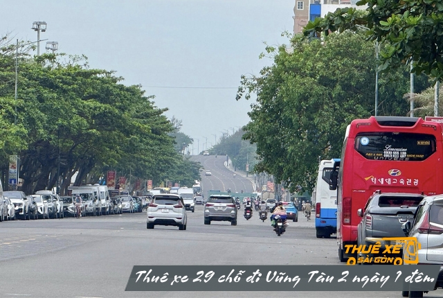 Cho thuê xe 29 chỗ đi Vũng Tàu 2 ngày 1 đêm | Lịch trình chi tiết