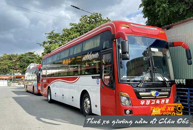 Cho thuê xe giường nằm 40-44 giường đi Miếu Bà - Châu Đốc - An Giang