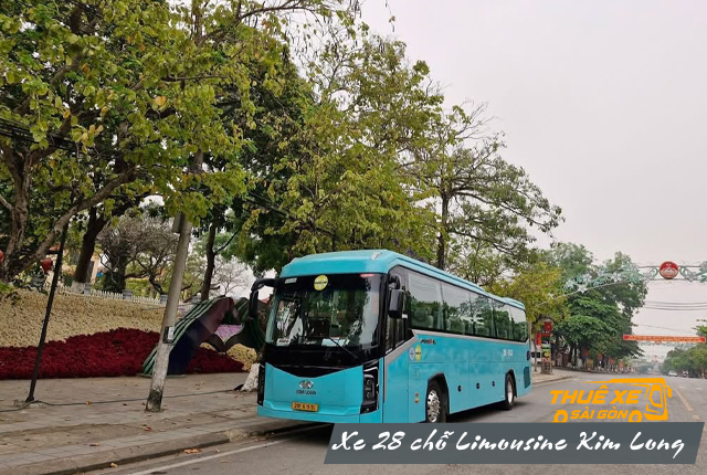 Xe Limousine Kim Long 28 chỗ 2026 - Thương hiệu đắng cấp mới